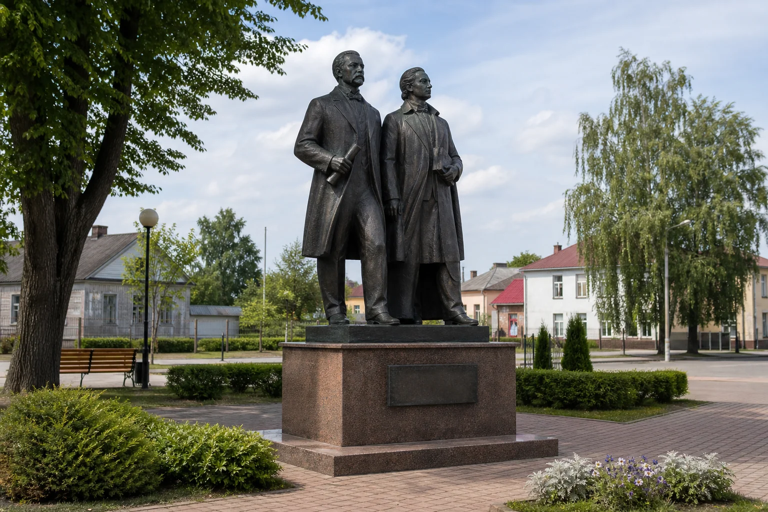 Памятник Владимиру и Ольге