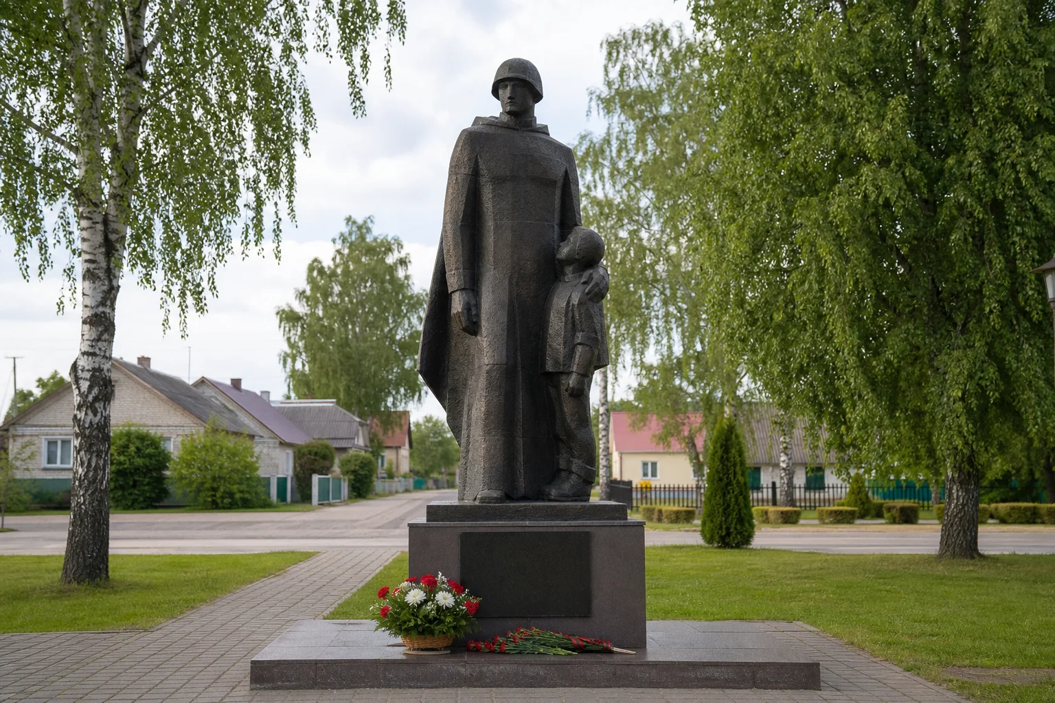 Памятник «Воин с мальчиком»