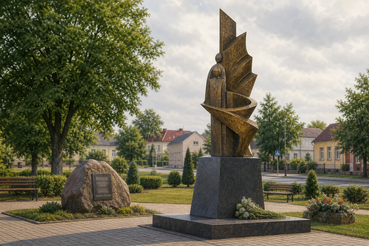 Памятник воинам-интернационалистам в Новогрудке