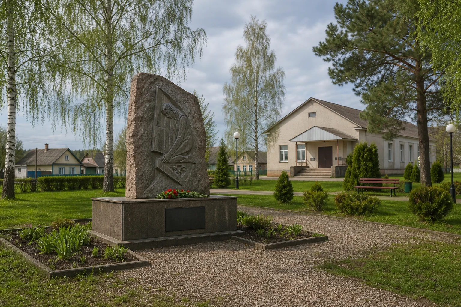 Памятник воинам-землякам в д. Сороги