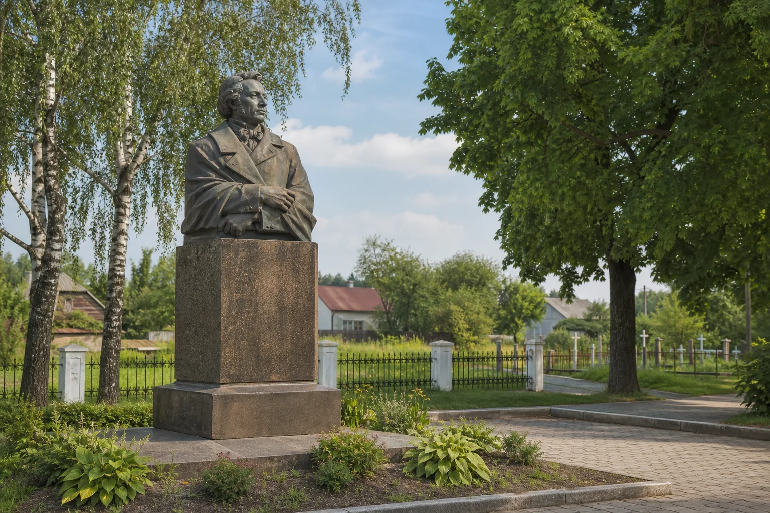 Памятник землякам д.Магдалин