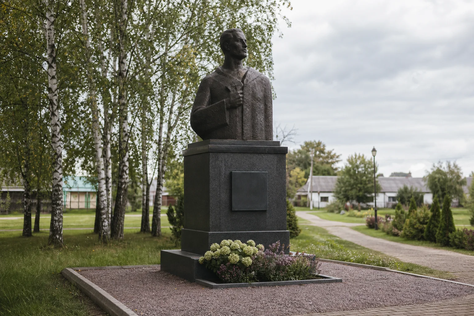 Памятник землякам в аг. Языль