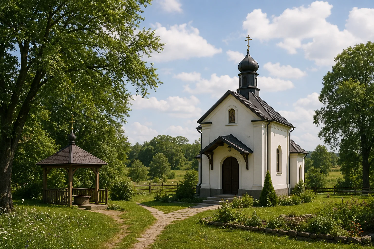 Паре, часовня правосл. св. Николая