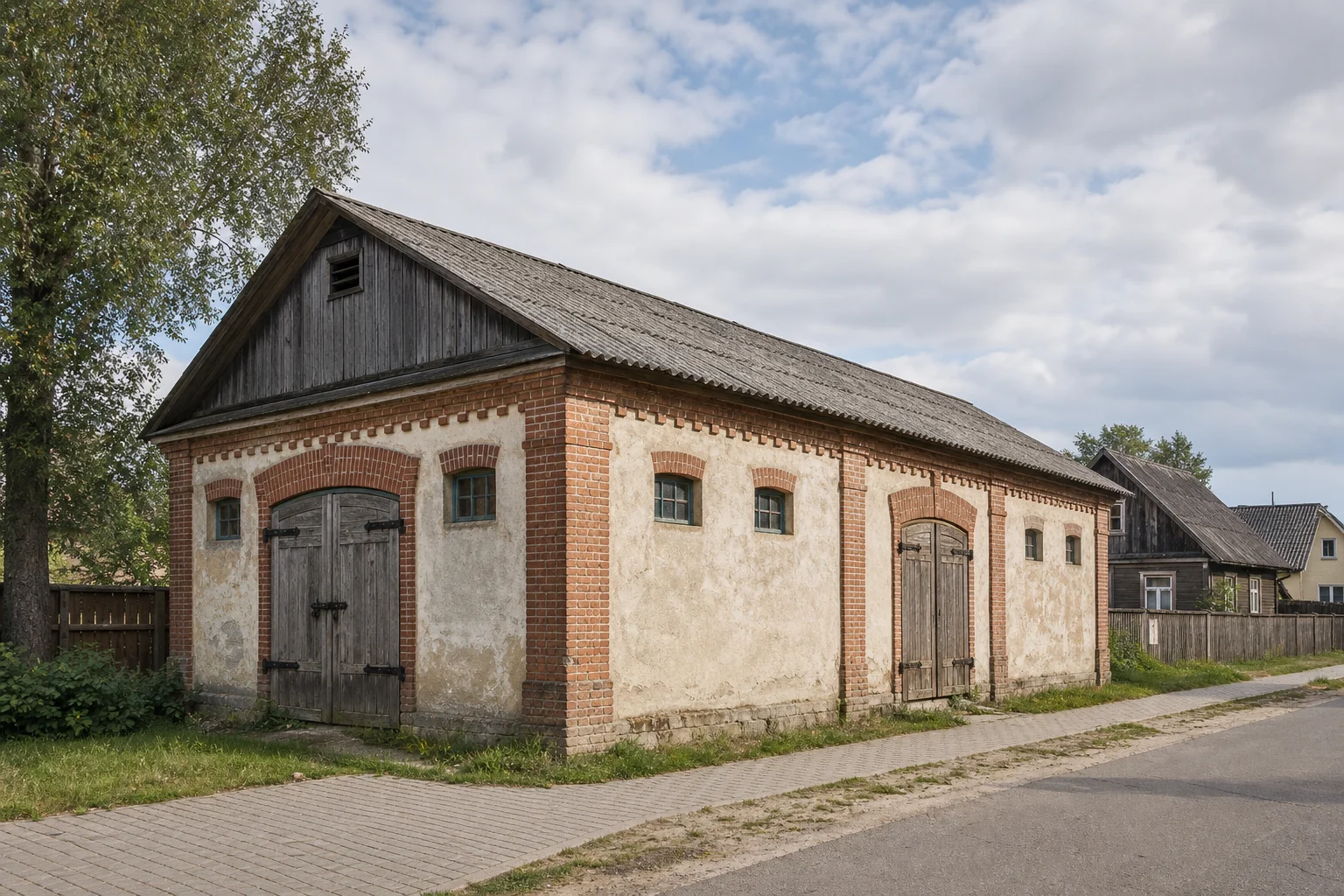 Пархимовцы, хозпостройка