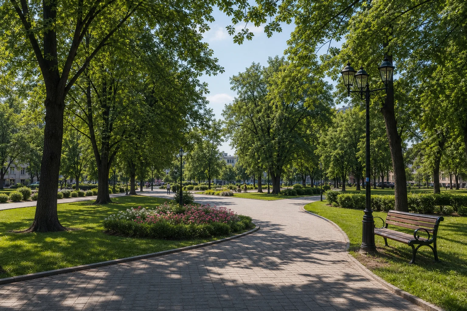 Парк имени Первого мая в Бресте