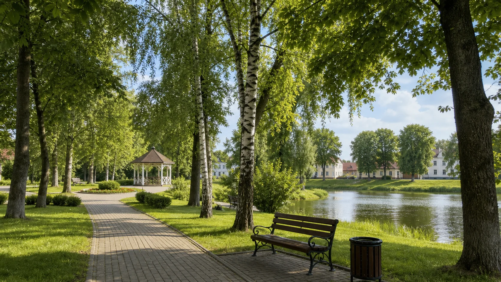 Парк в Освее