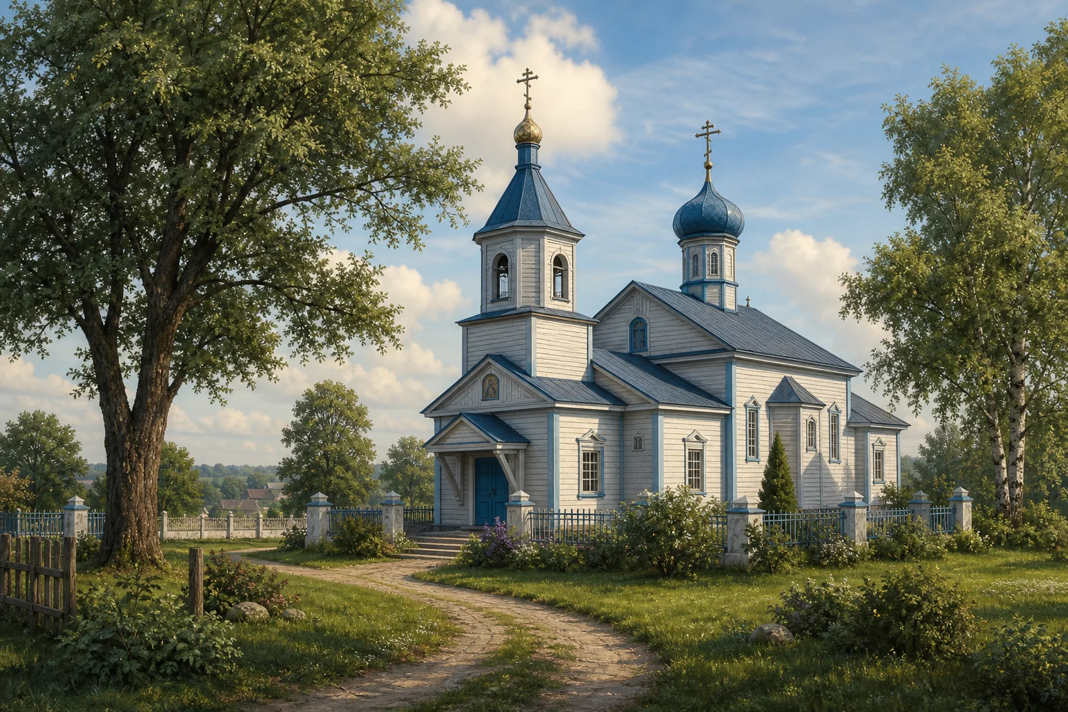 Пашуки, церковь св. Андрея Первозванного (дерев.)