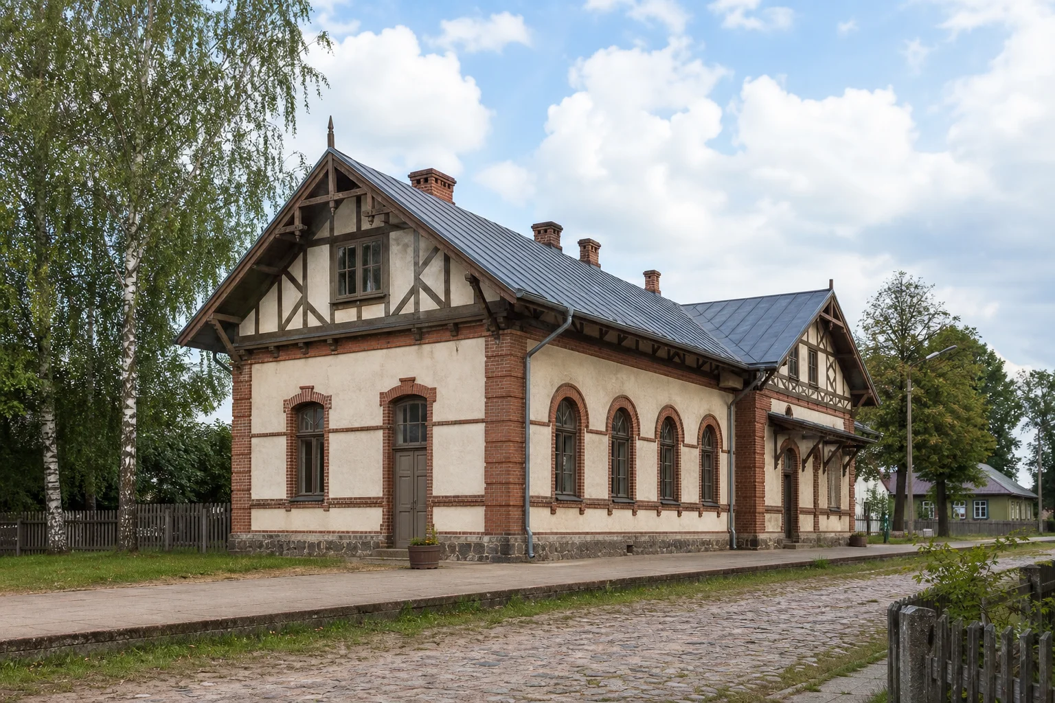 Паськовы Горки, почтовая станция