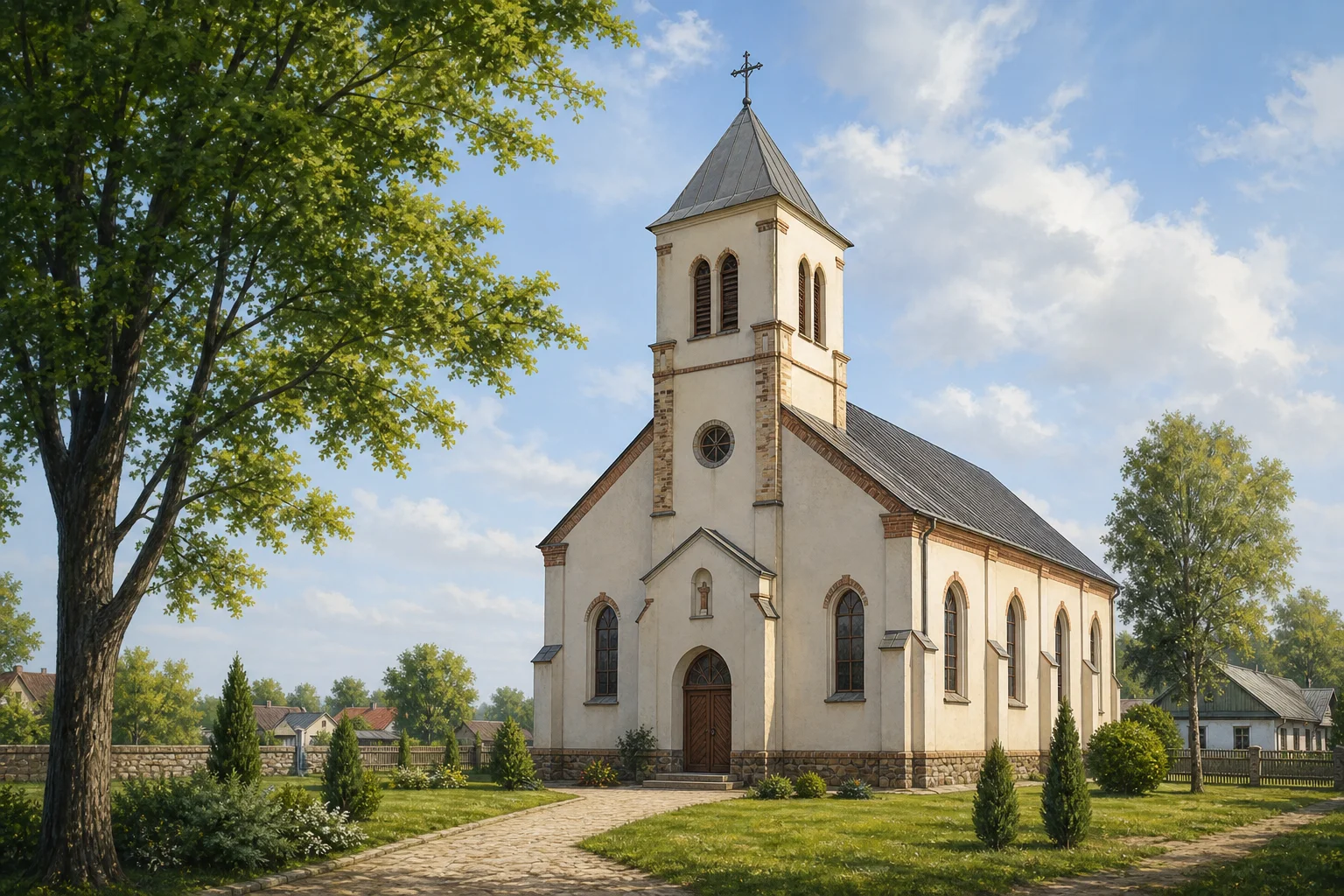 Пелище, костел Сердца Иисуса