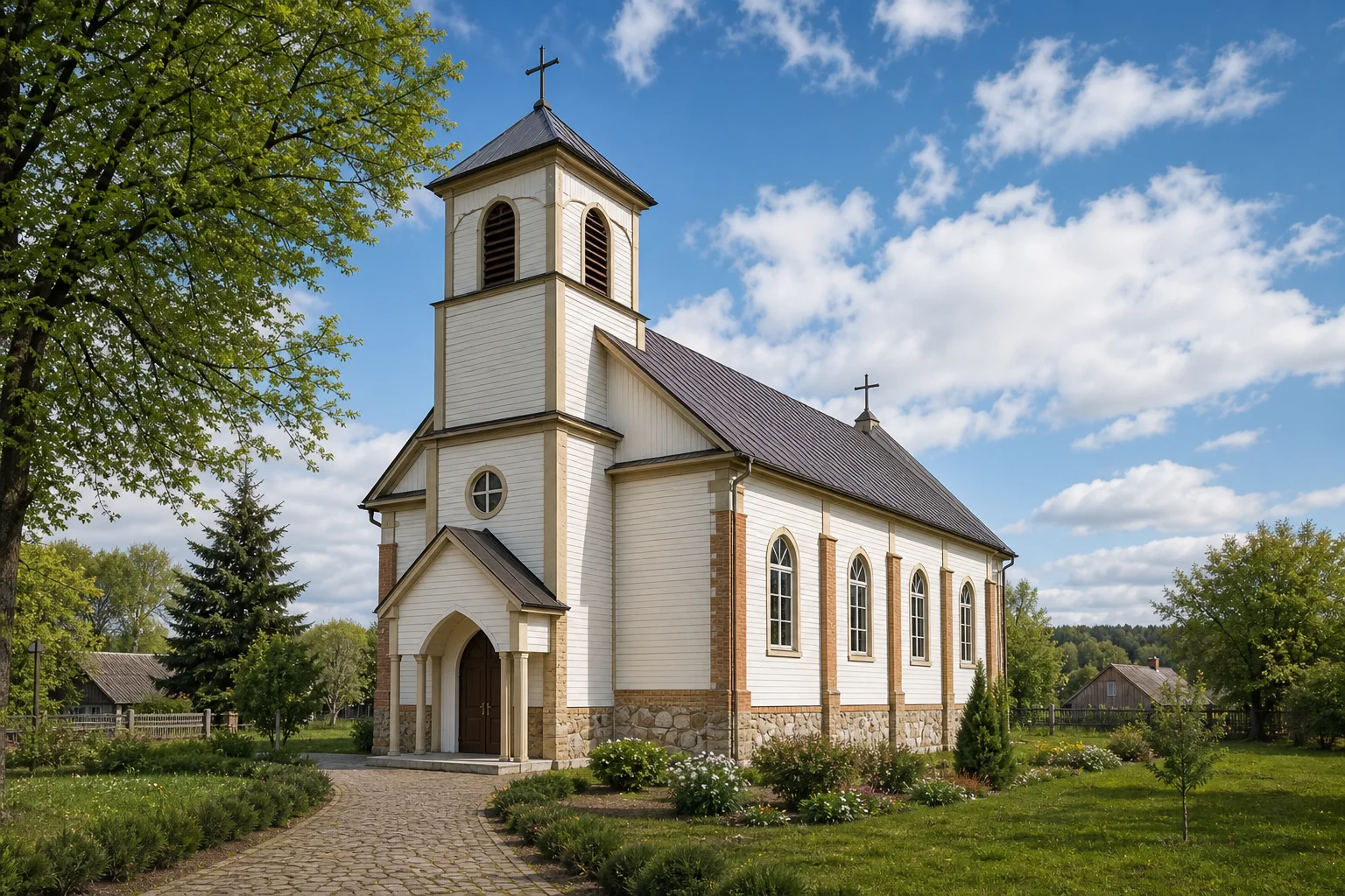 Перебродье, костел Сердца Иисуса (дерев.)
