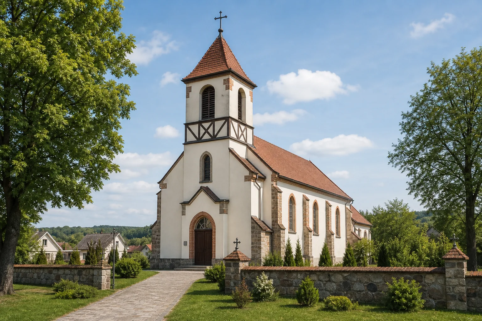 Першаи, костел св. Юрия