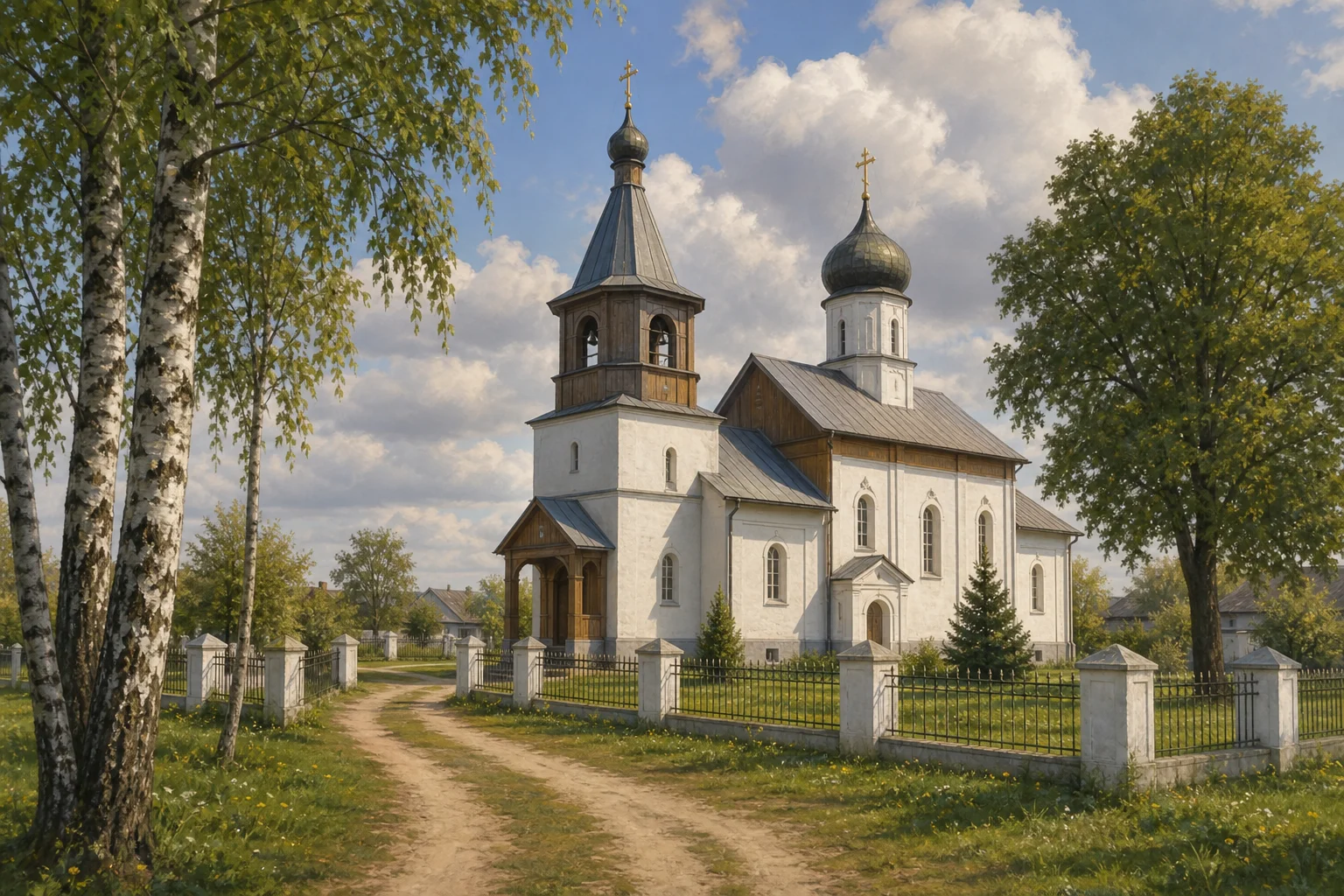 Петковичи, церковь Троицкая