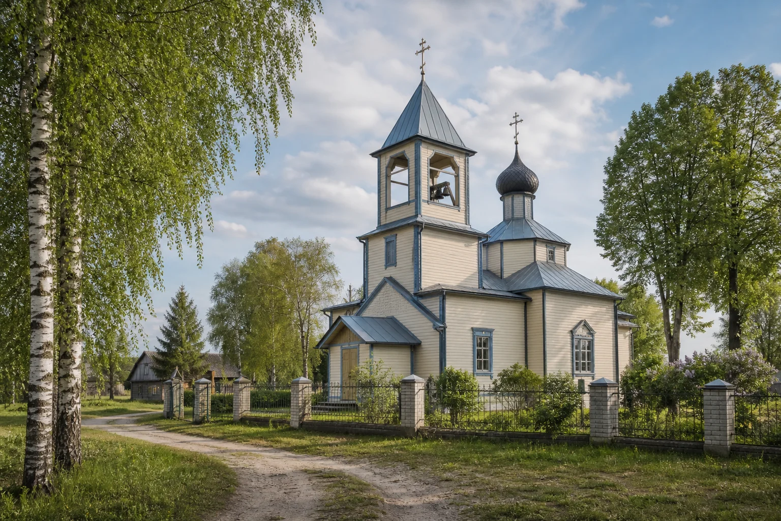 Пинковичи, церковь Покровская (дерев.)