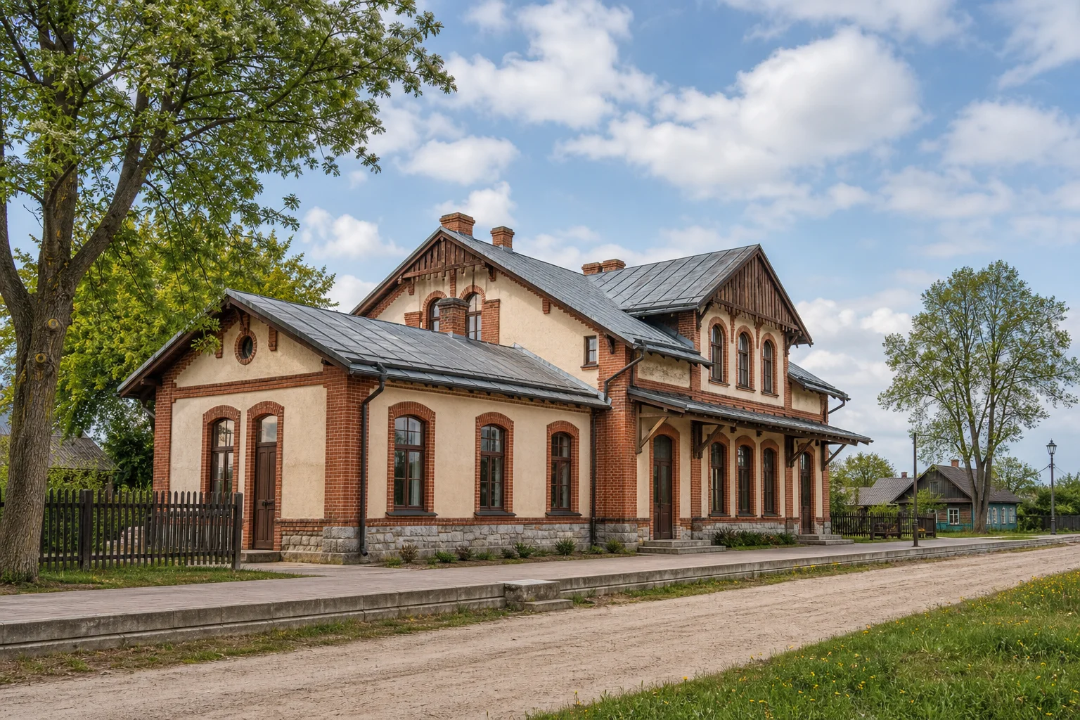 Почтовая станция в деревне Нехачево