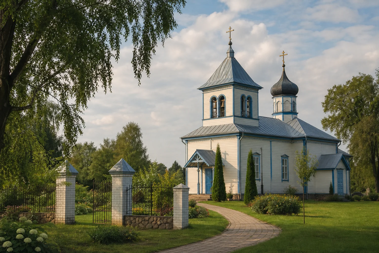 Погост-Загородский. Храм Святых Кирилла и Мефодия