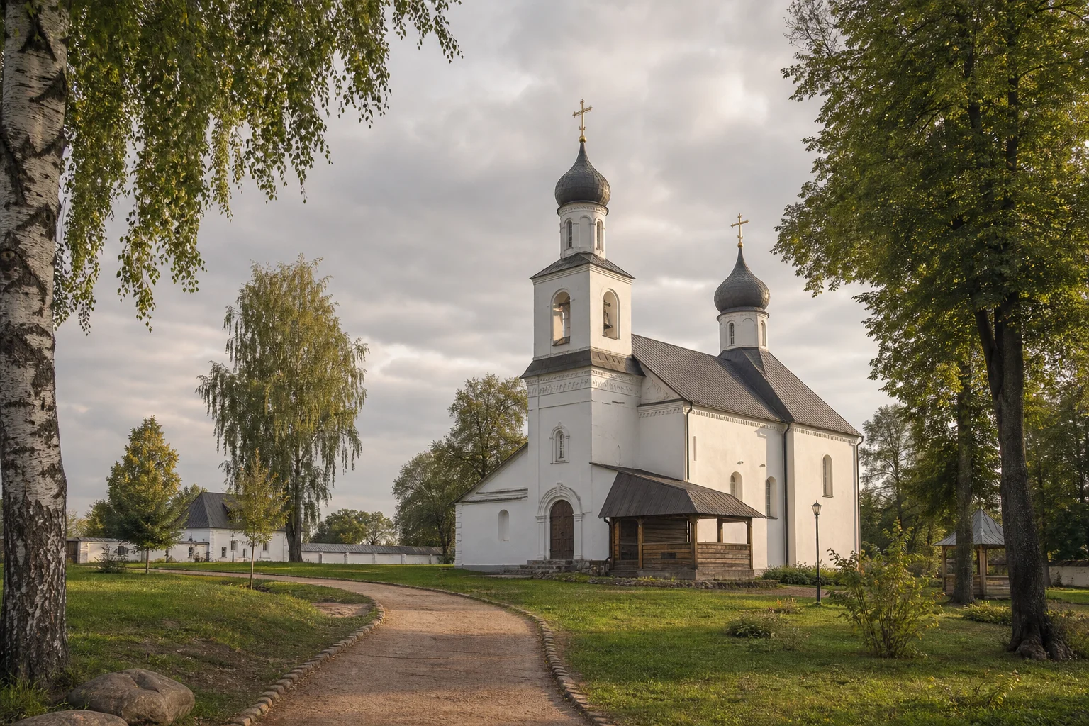 Полоцк, монастырь Евфросиньевский: церковь Спасо-Преображенская