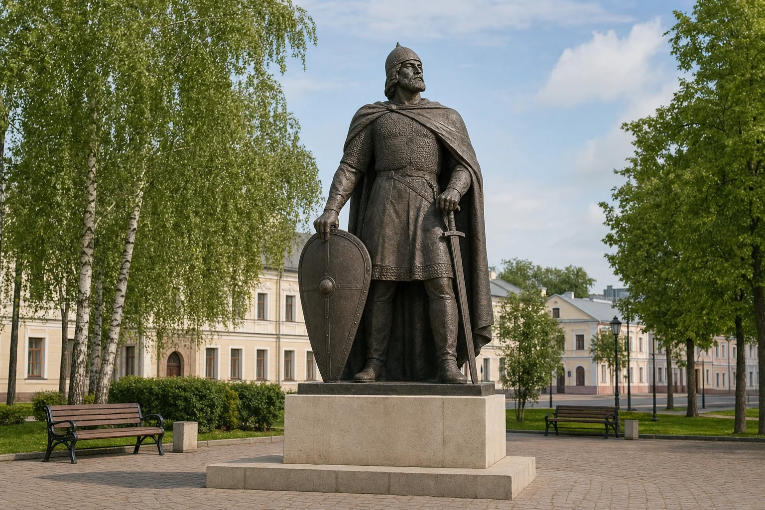 Полоцк, памятник Андрею Ольгердовичу