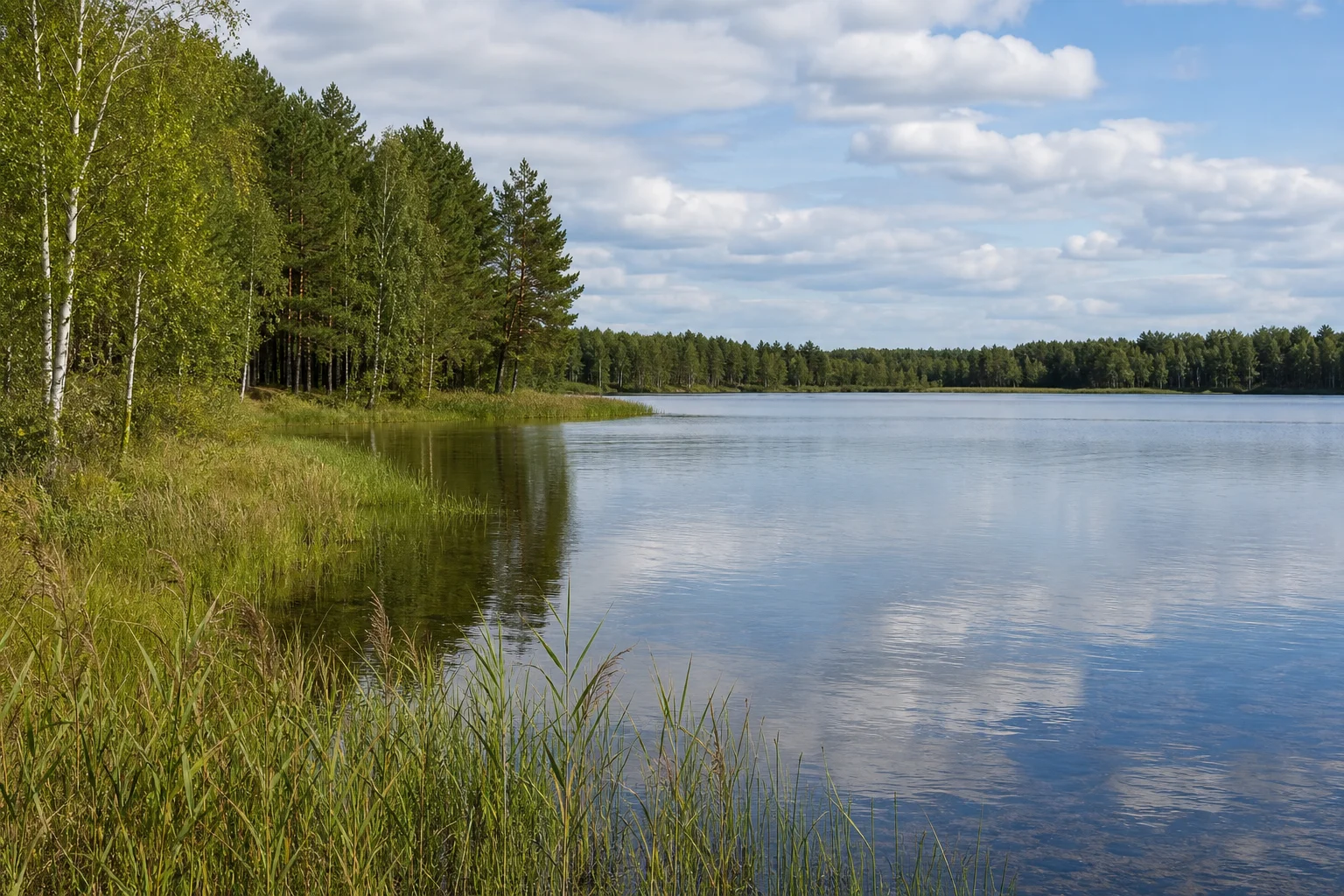 Полоцкий район. Озеро Ведето