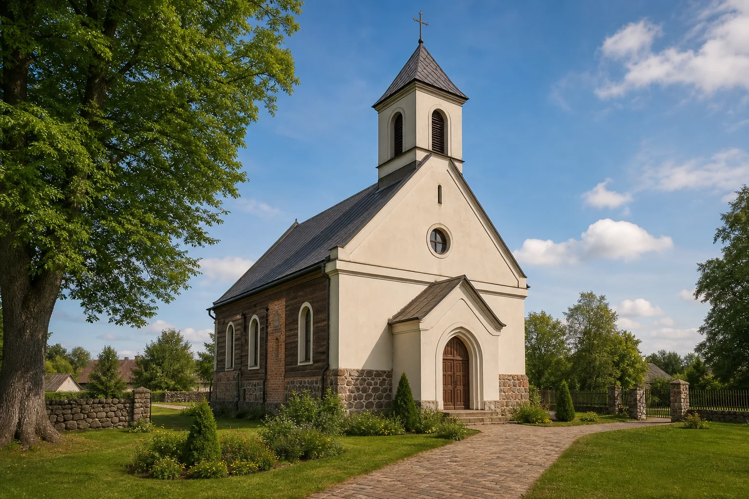 Полонечка, костел св. Юрия (дерев.)