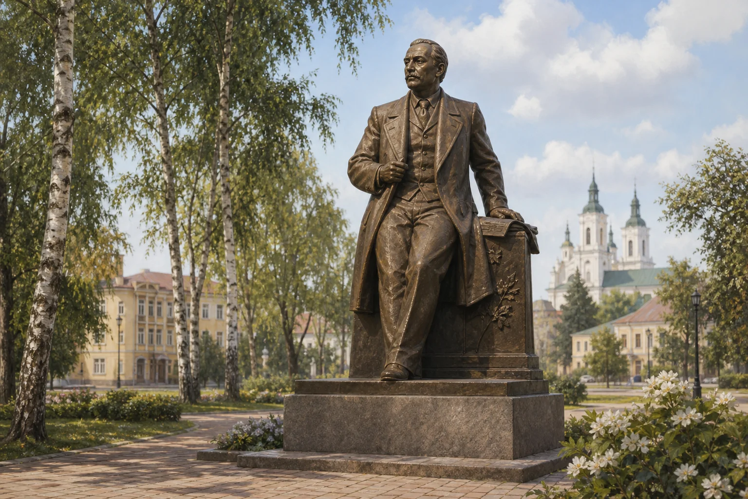 Памятник Якубу Коласу