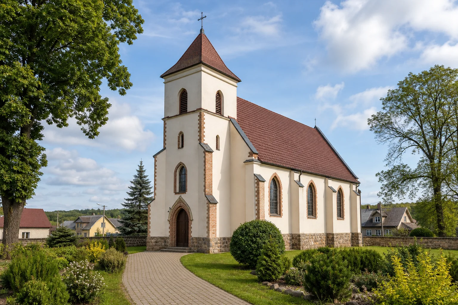 Поречье, костел Девы Марии (дерев.)