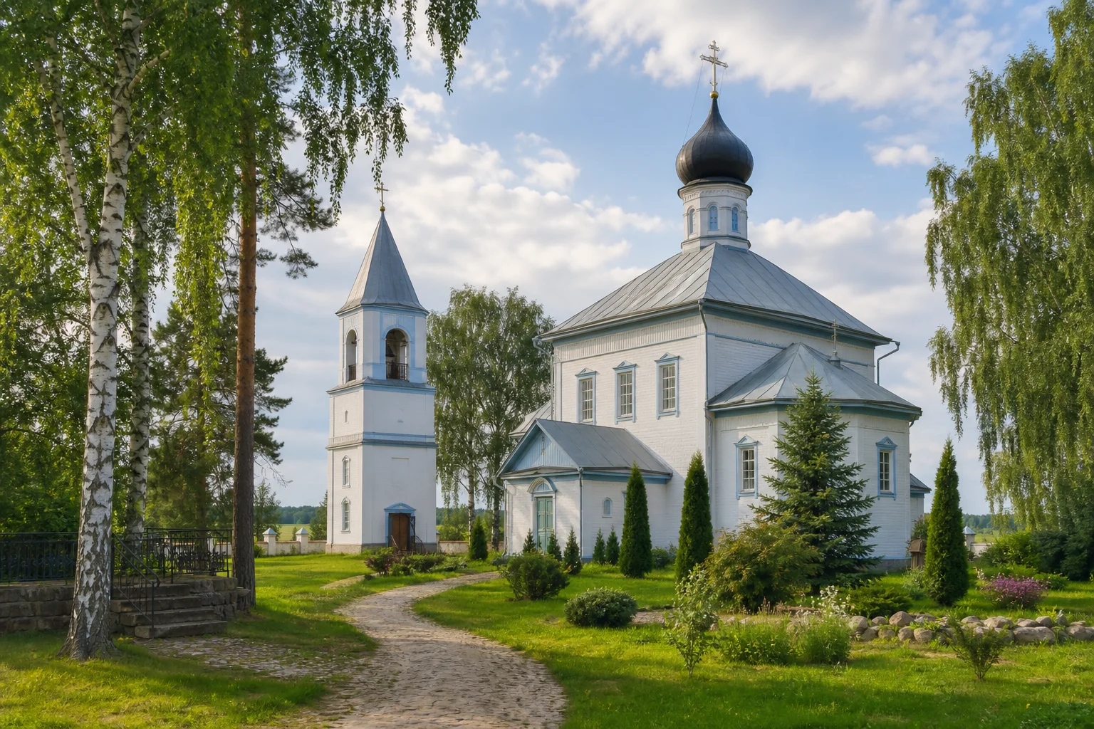 Порплище. Церковь Спаса Преображения