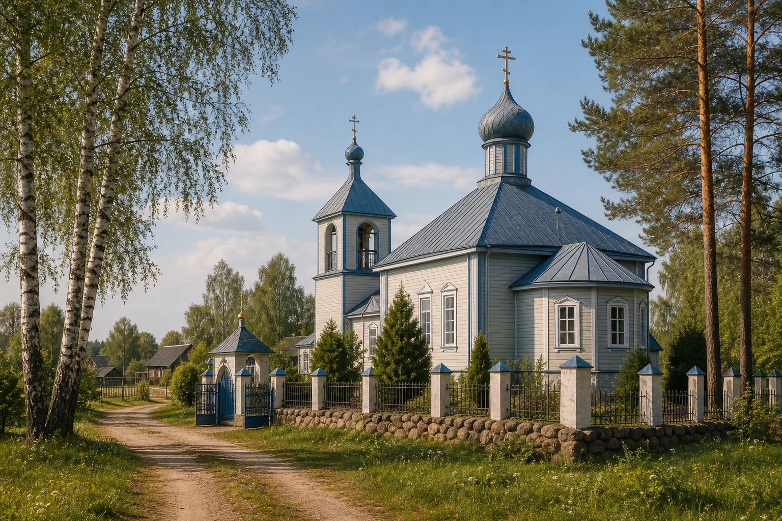 Порплище, церковь Спасо-Преображенская (дерев.)
