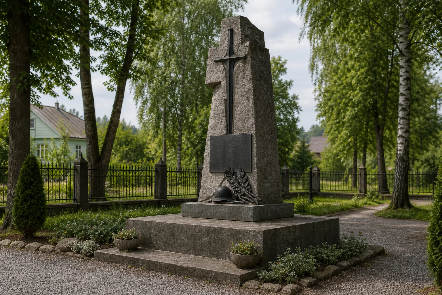 Поставы, памятник польским солдатам