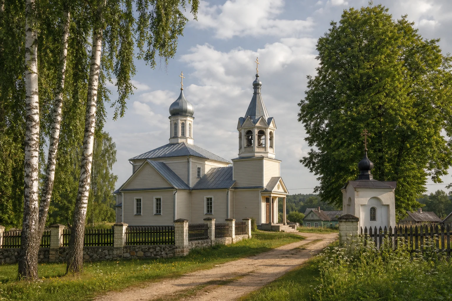Потейки, церковь Покровская (?) (дерев.)