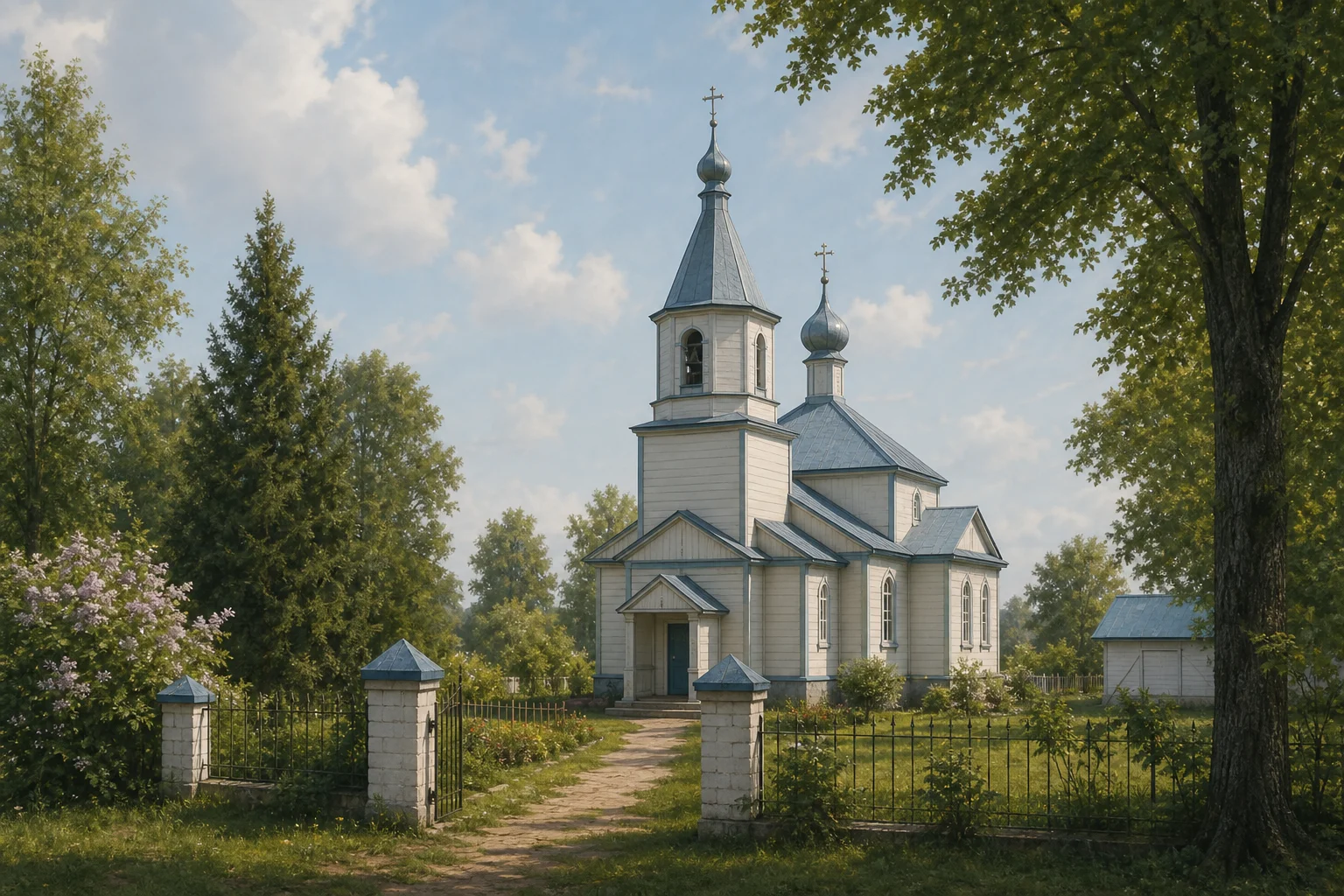 Повитье. Свято-Пречистенская церковь