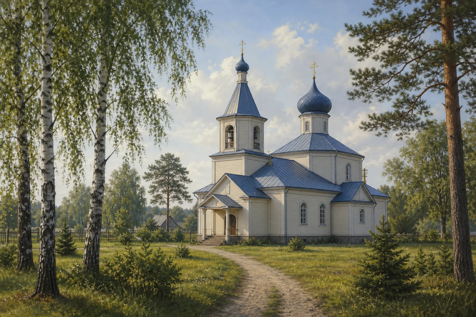 Приболовичи, церковь Покровская (дерев.)