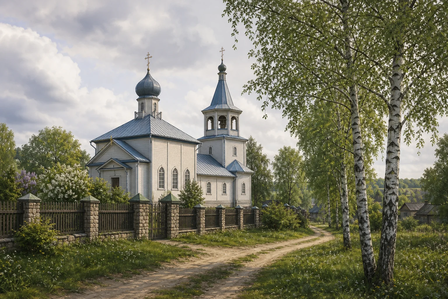 Приходская церковь Александра Невского в Великих Кривичах