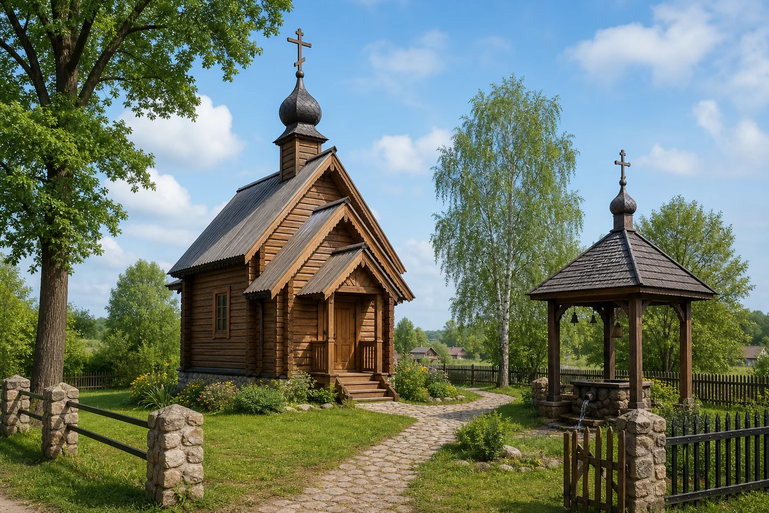 Рассветная, часовня (дерев.)
