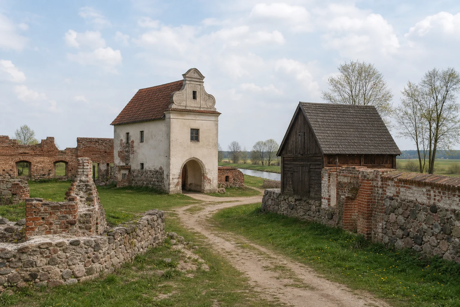 Остатки замка