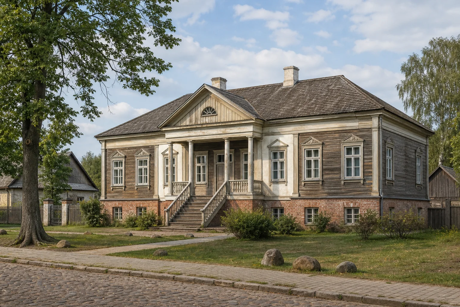 Родевичи, дом шляхтича Ракицкого (дерев.)
