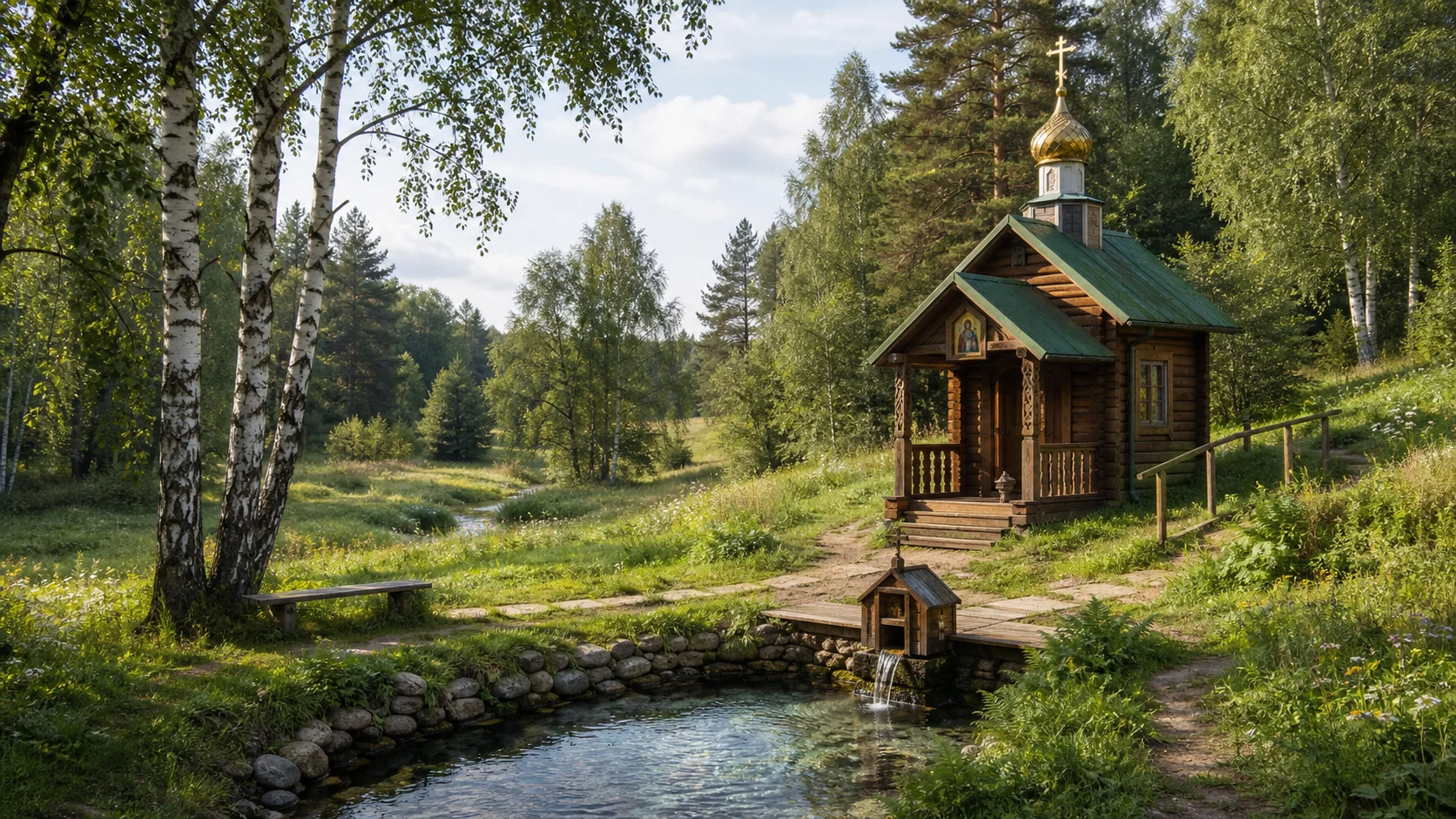 Родник Целителя Пантелеймона