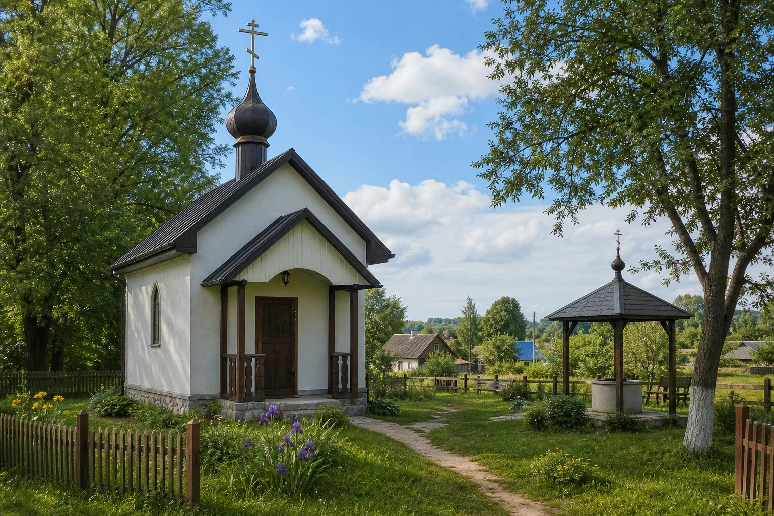 Рогачи, часовня придорожная