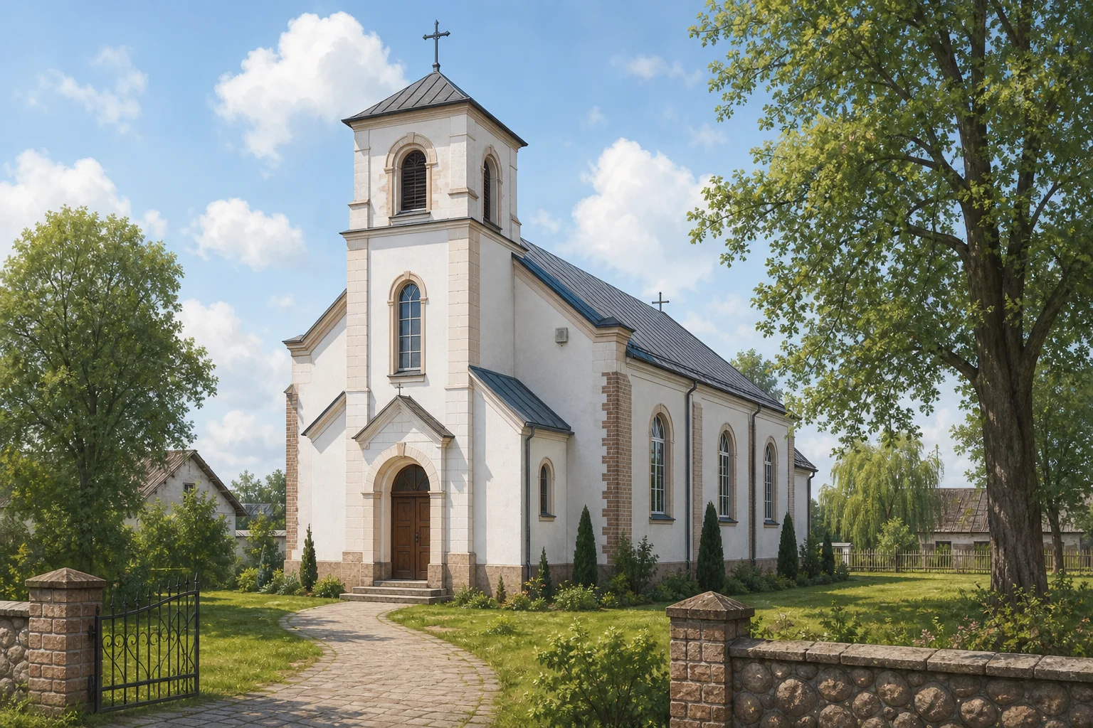 Росица, костел Троицкий
