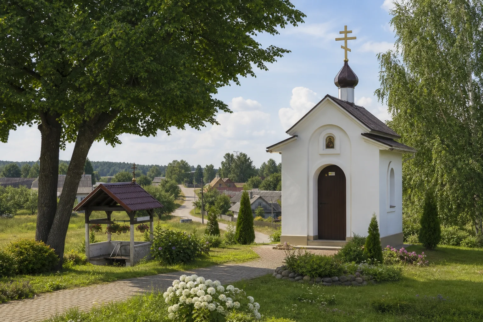 Рожанка, часовня придорожная