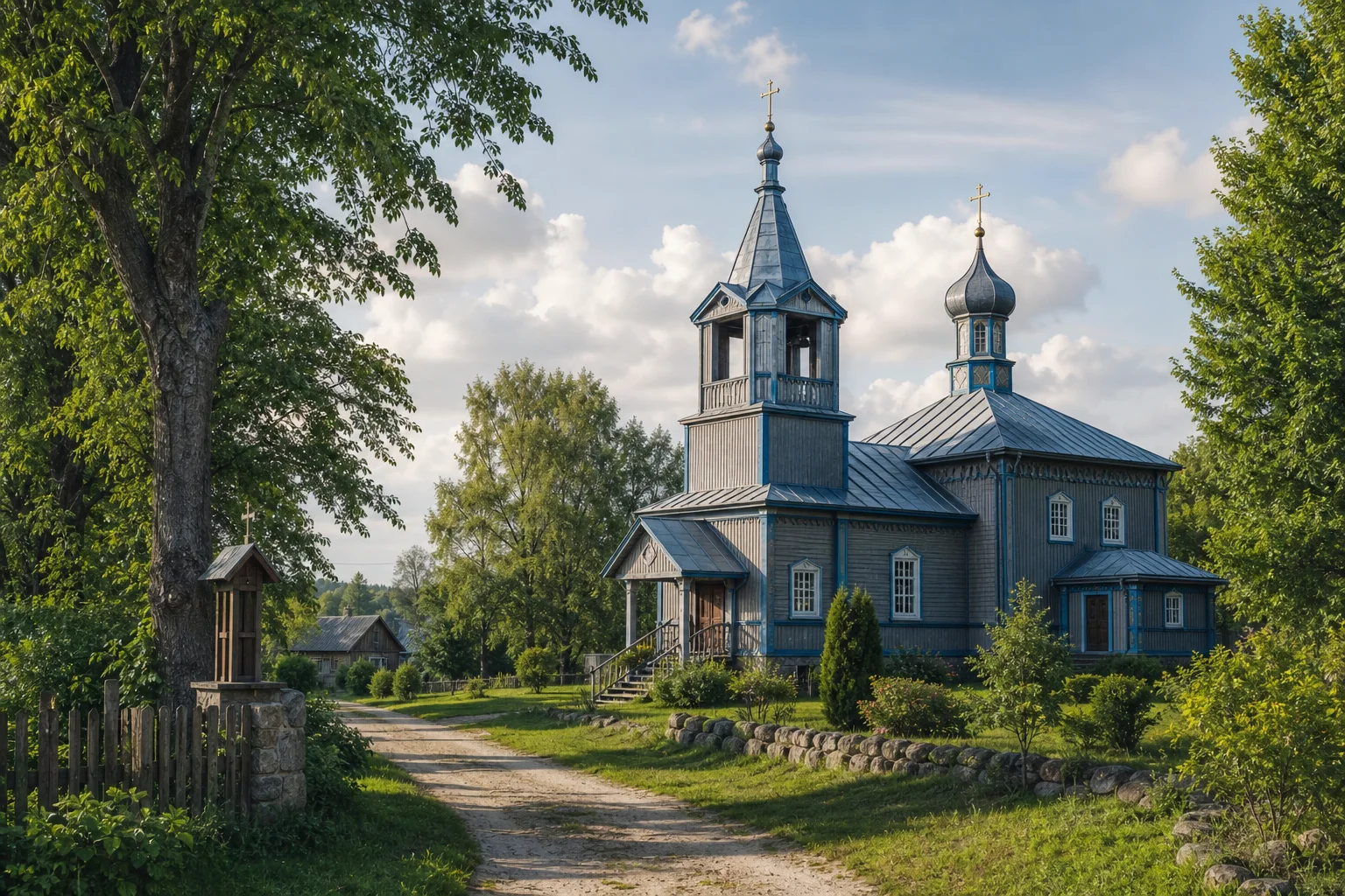Рожковка, церковь Казанской иконы Богоматери (дерев.)
