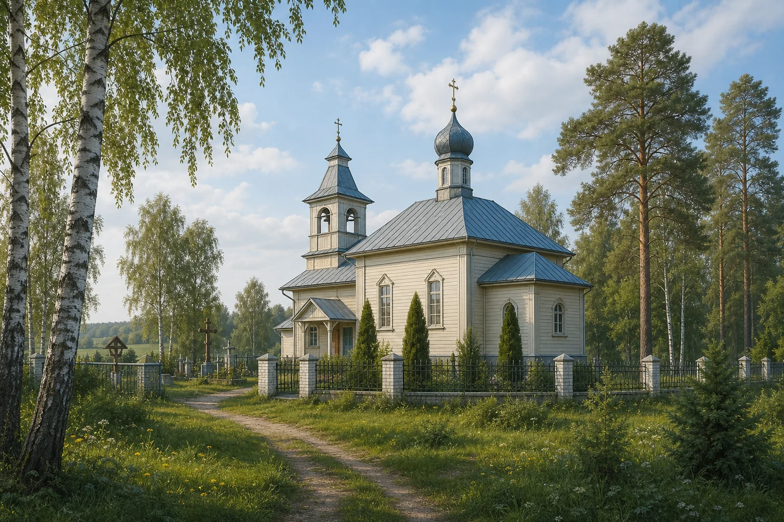 Рудники, церковь Покровская