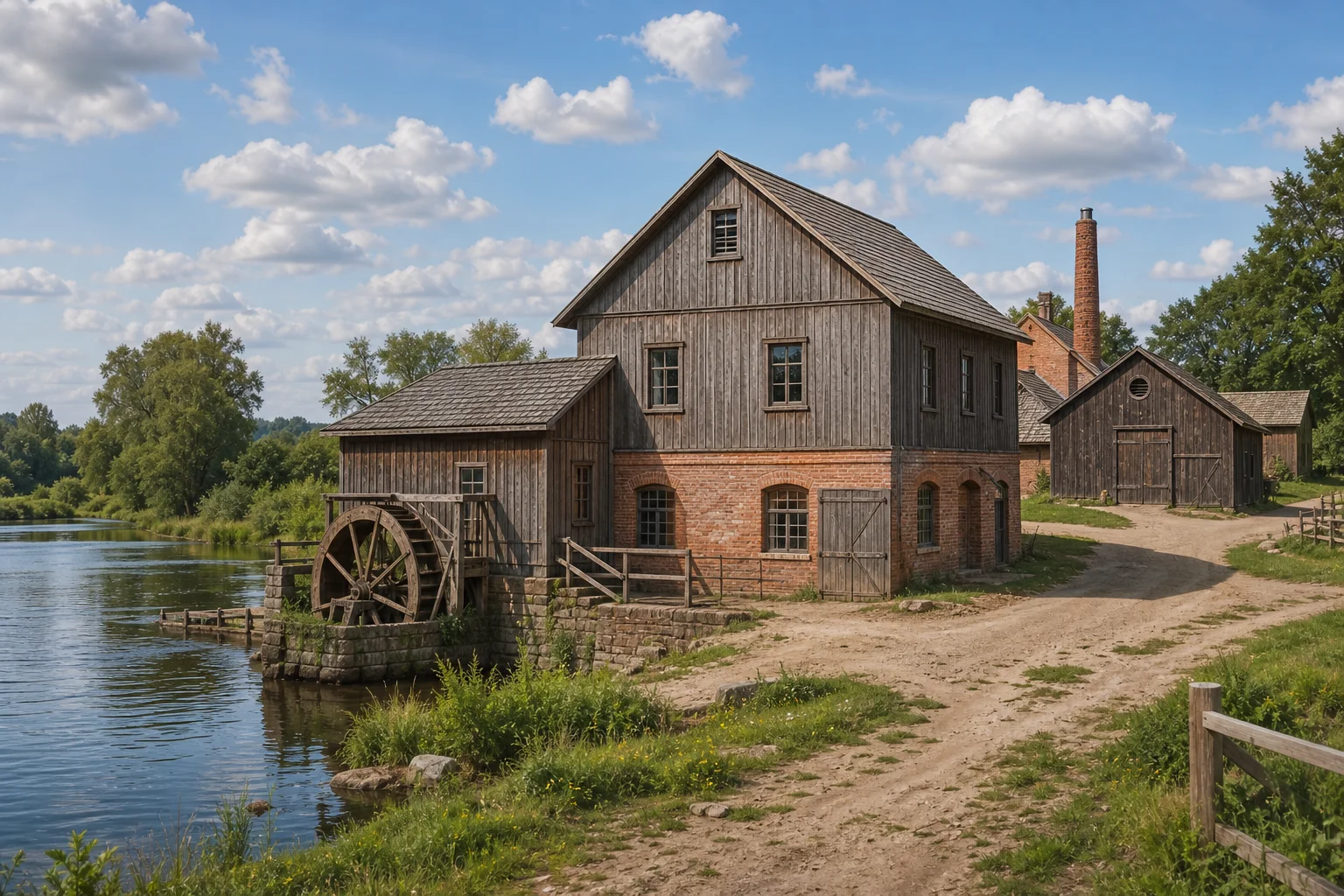 Рудня Пильнянская, водяная мельница