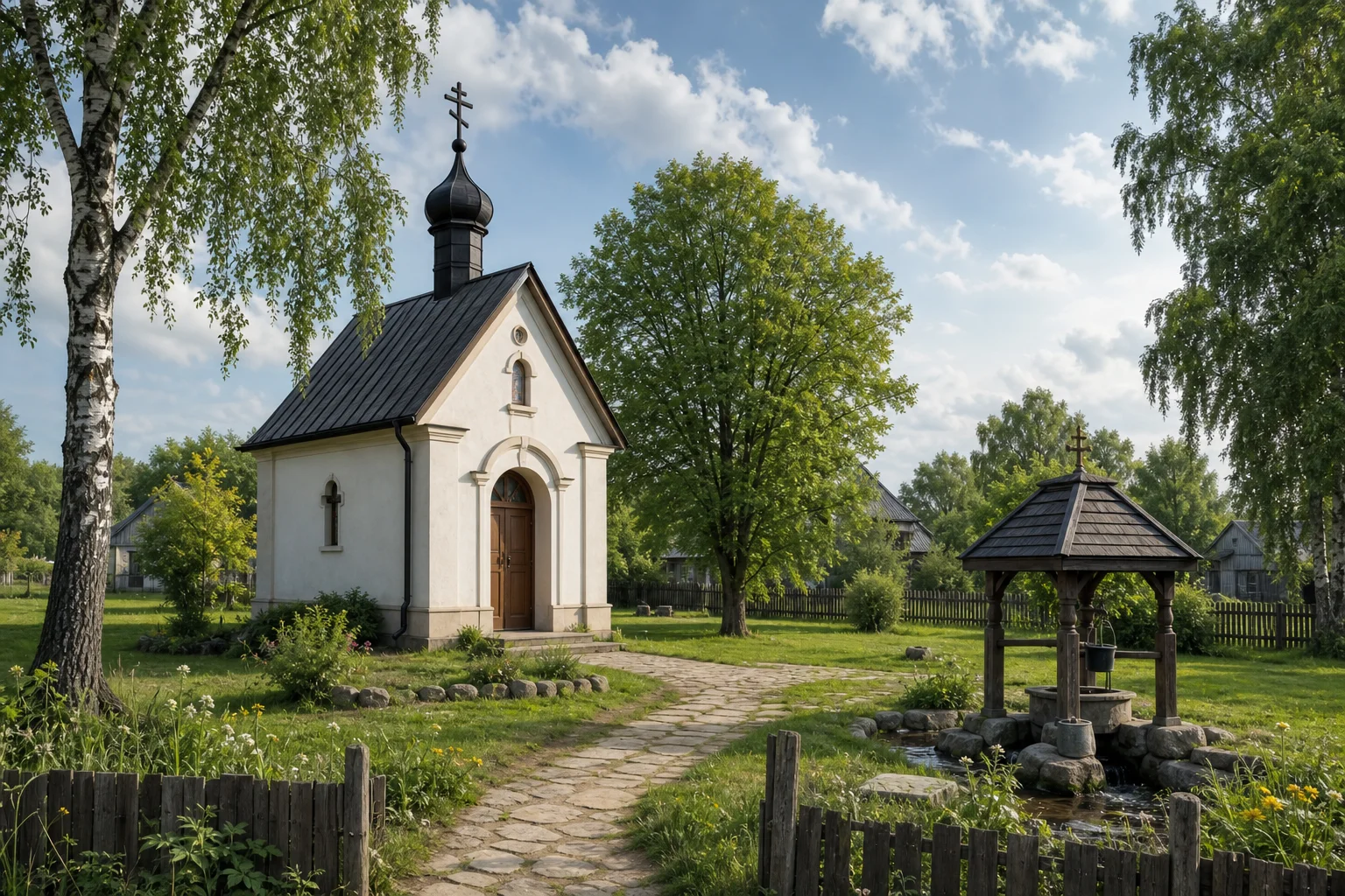 Семенки, часовня придорожная