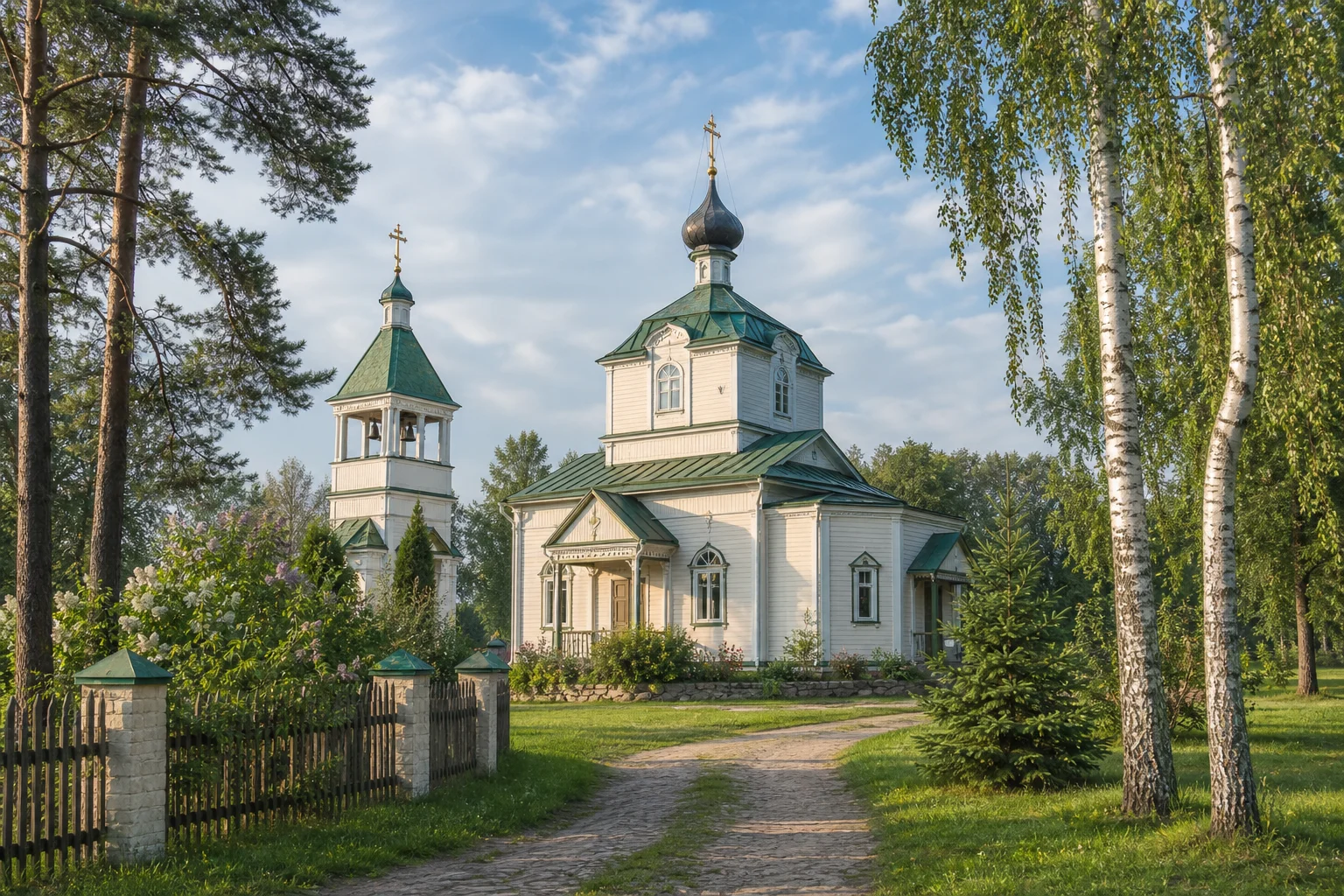 Семков Городок, церковь Рождества Богородицы