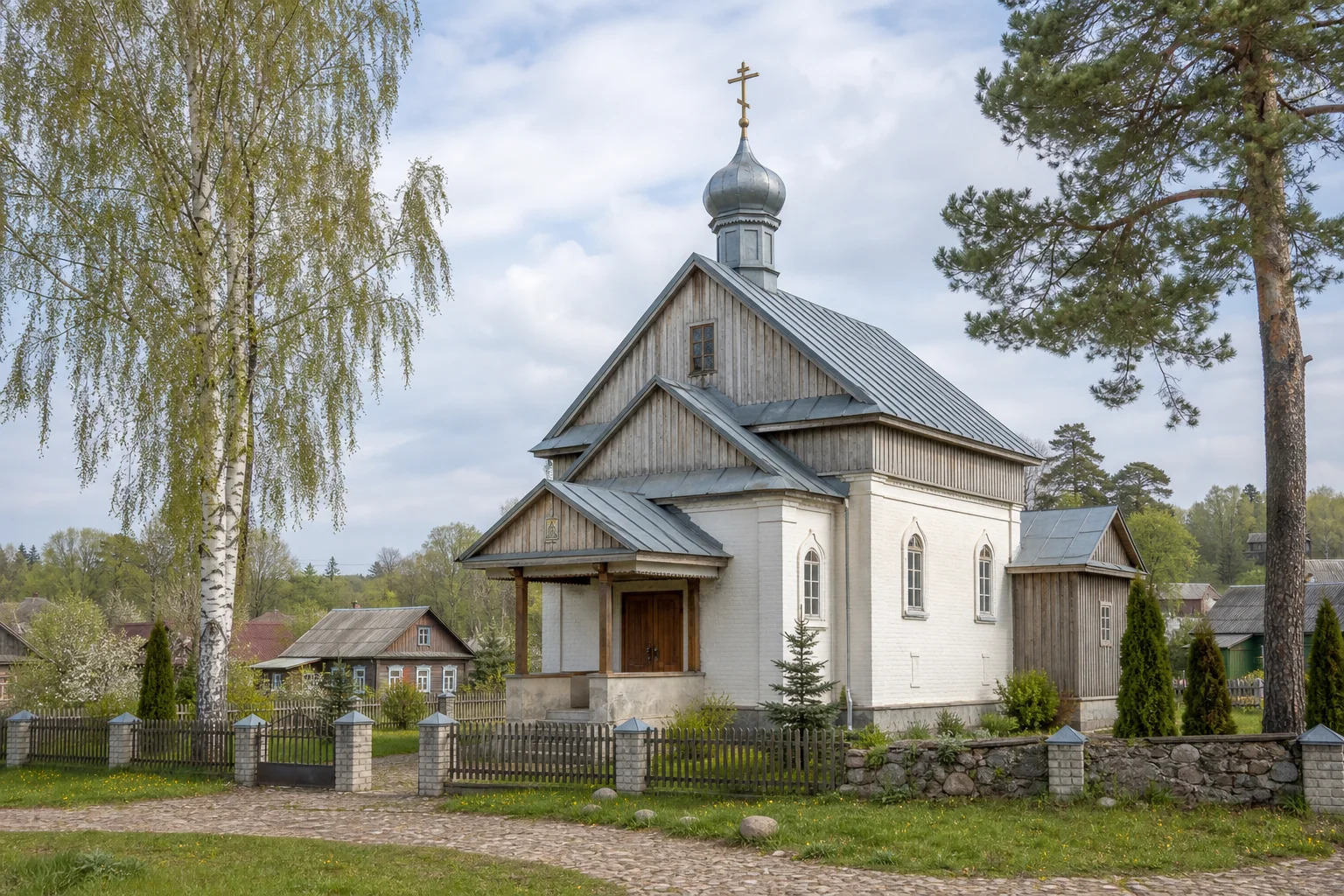 Шарковщина, церковь Успенская (дерев.)