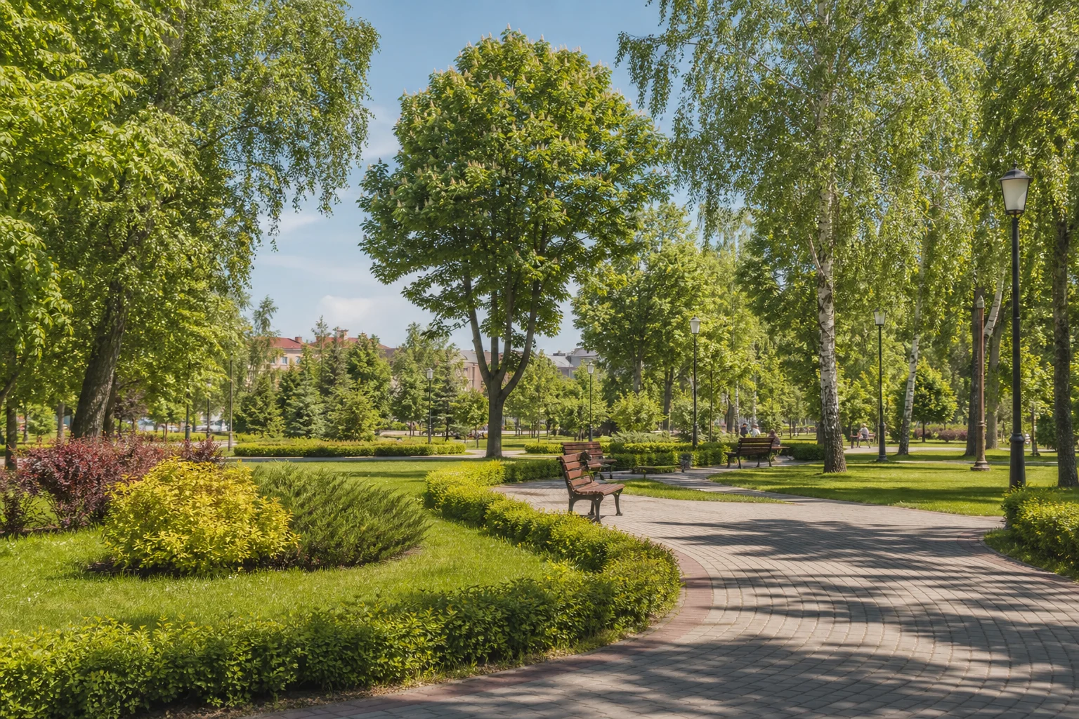 Шклов. Городской парк