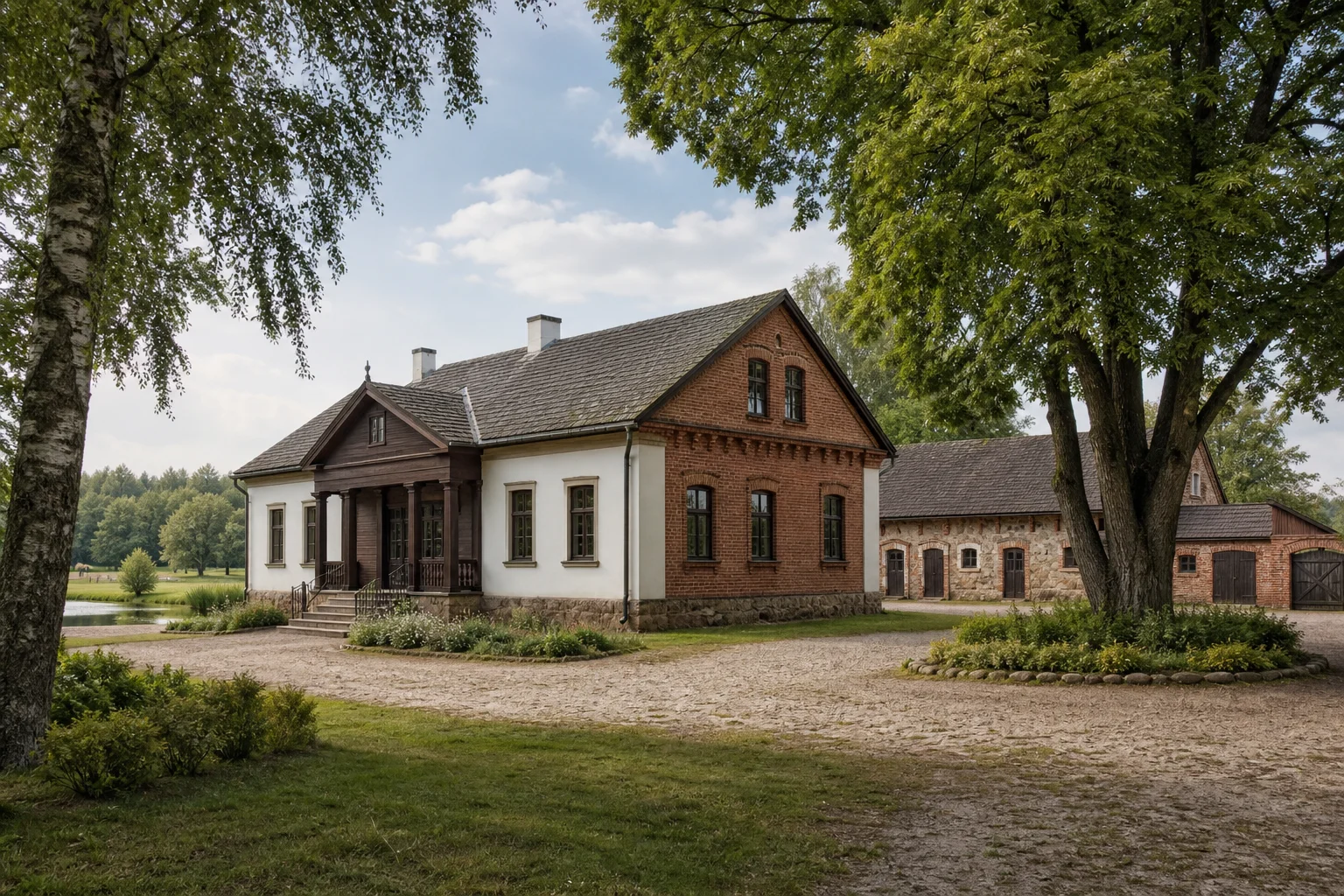 Ситцы, усадьба Домейко