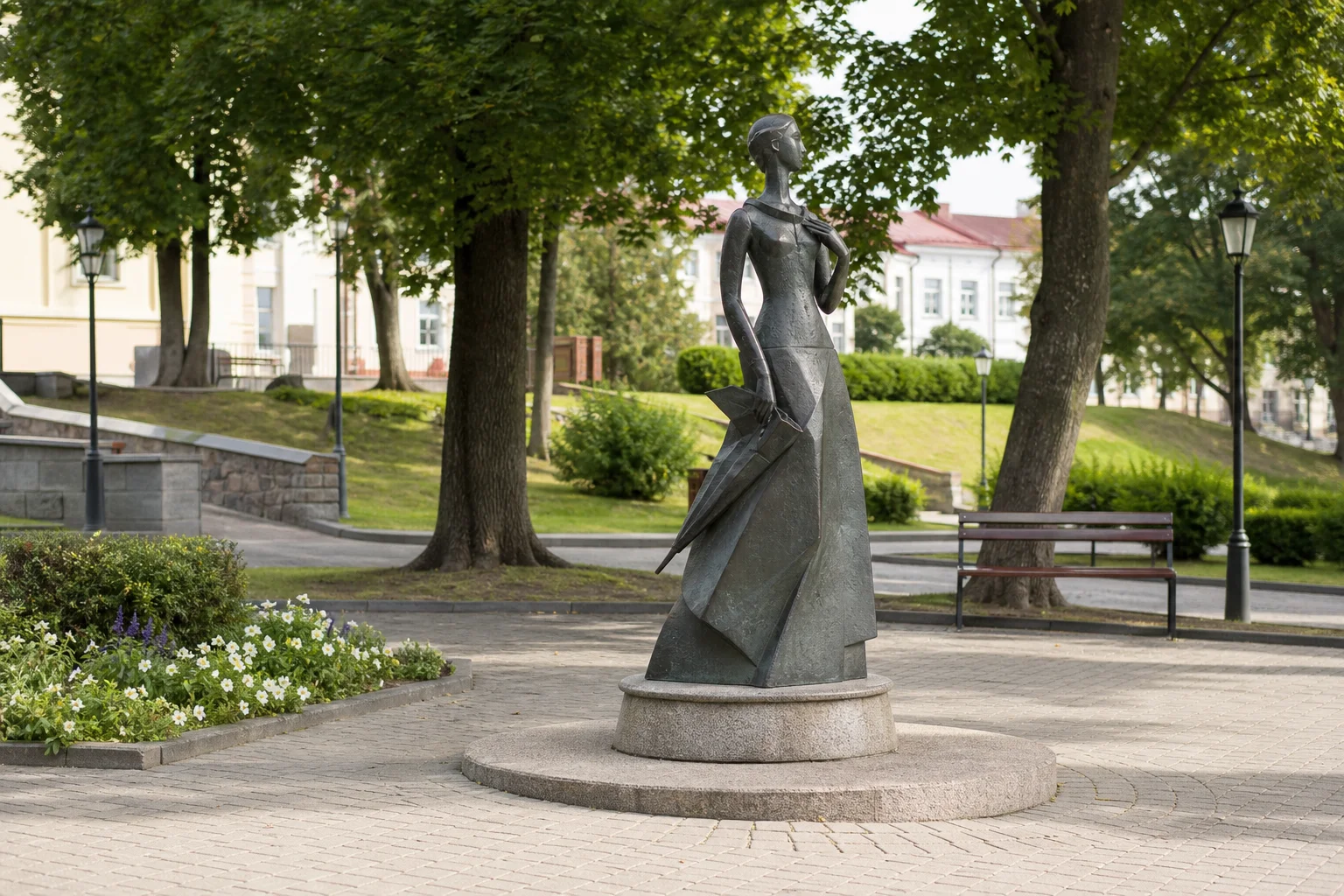 Скульптура "Городничанка"