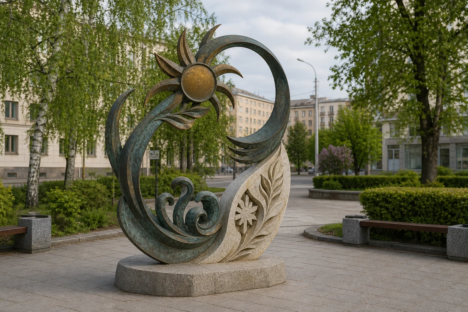 Скульптура "Купалле" (Времена года)