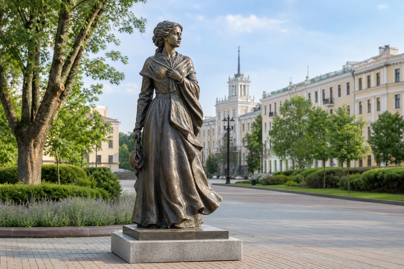 Скульптура «Незнакомка»